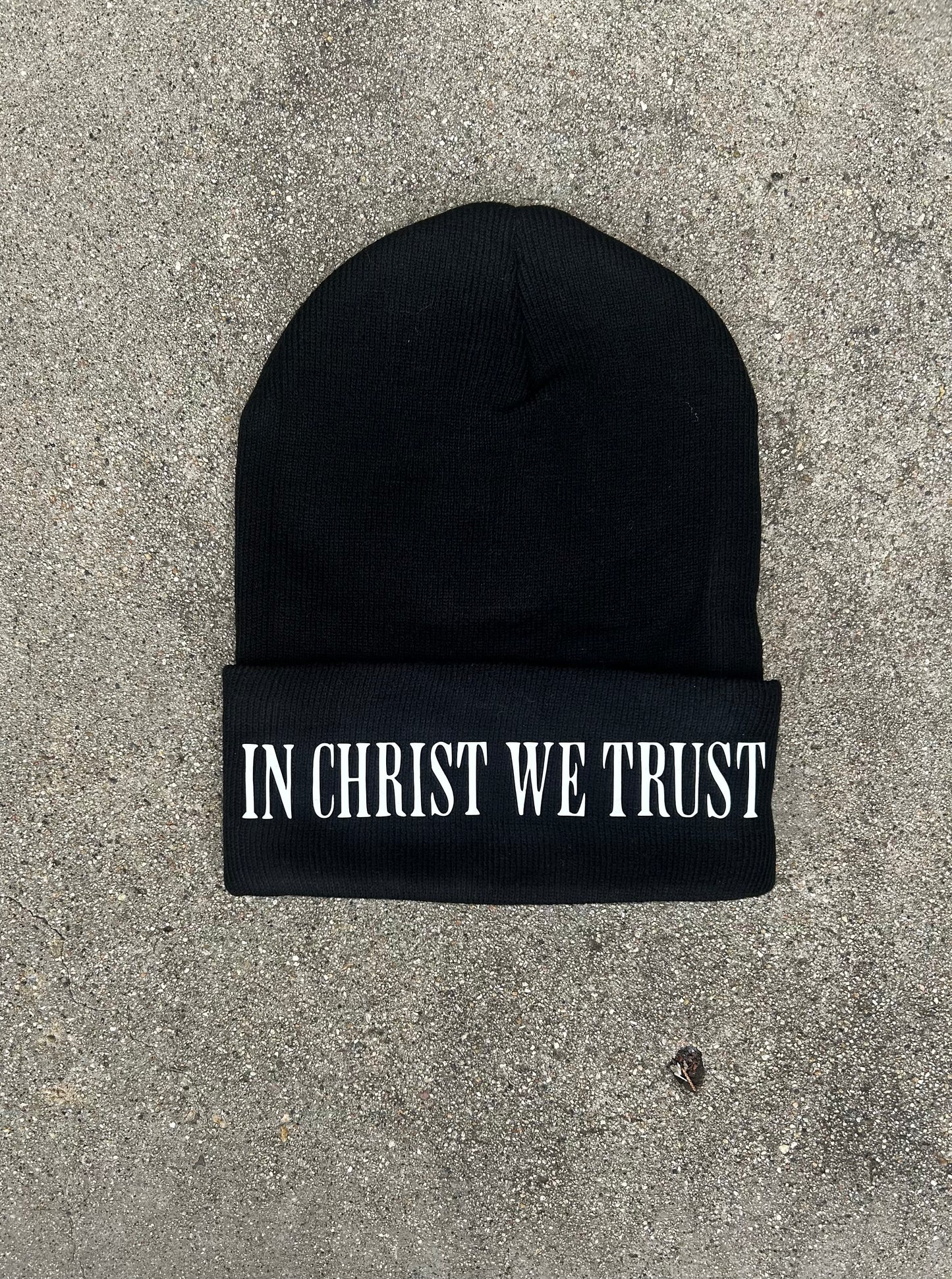 “In Christ We Trust” Fearless Beanie