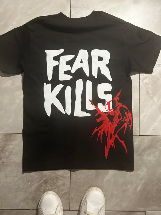 “FEARKILLS” Graphic Tee (Puff Print)