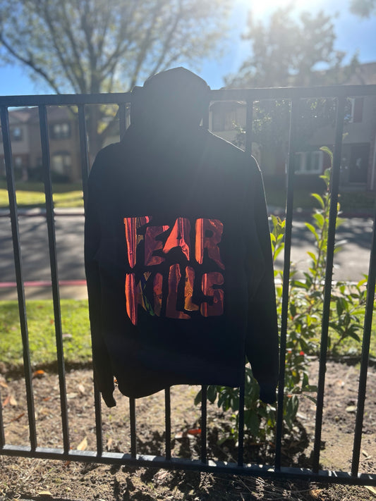 “FEAR KILLS” Holographic Hoodie