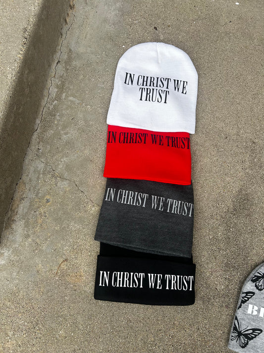 “In Christ We Trust” Fearless Beanie Collection
