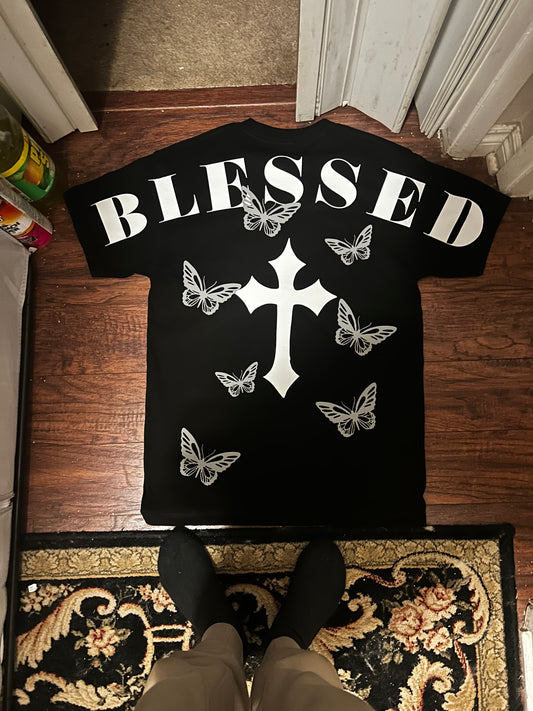 “BLESSED” FEARLESS TEE