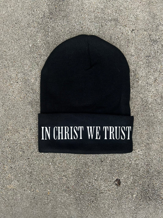 “In Christ We Trust” Fearless Beanie