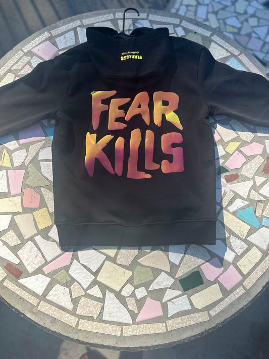 “FEAR KILLS” Holographic Hoodie