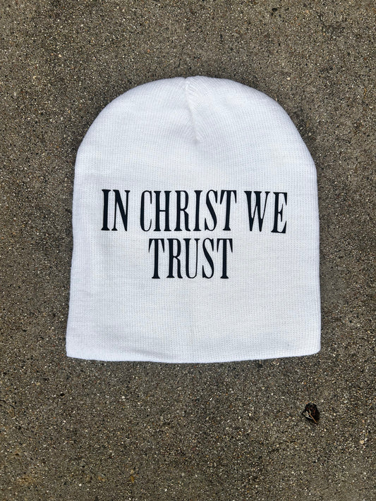 “In Christ We Trust” Fearless Beanie