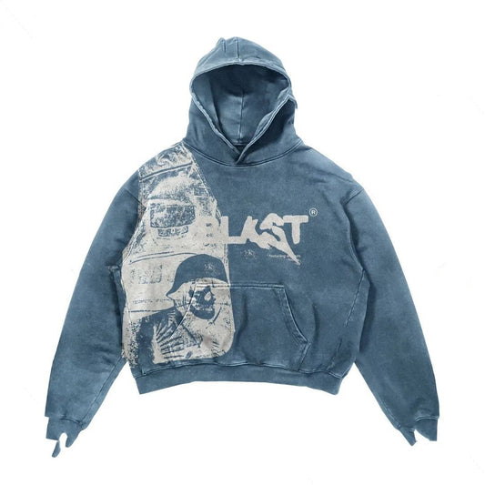 Retro “BLAST” Y2K Hoodie