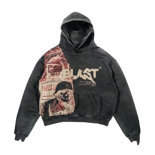 Retro “BLAST” Y2K Hoodie